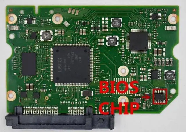 Alt view image 3 of 3 - HDD PCB Board 100611023 REV B for Seagate ST33000650NS ST33000651AS 3.5" SATA Hard Disk