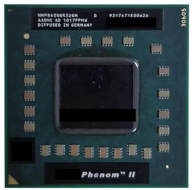 Main image of AMD Phenom II Triple-Core Mobile P840 1.9GHz CPU HMP840SGR32GM Socket S1 Processor