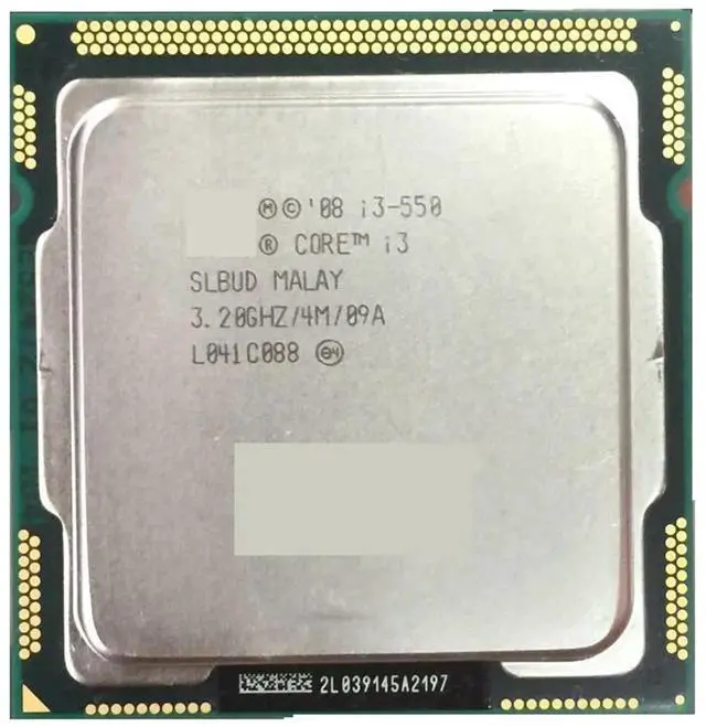Main image of Core i3-550 3.20GHz 4MB Cache LGA1156 Dual-Core Desktop CPU