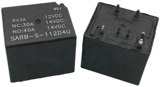 Main image of 1PC SARB-S-112DU 112D4U 124DU 124D4U Automotive Relay 7Pins 40A 12V 24V DC Replacement