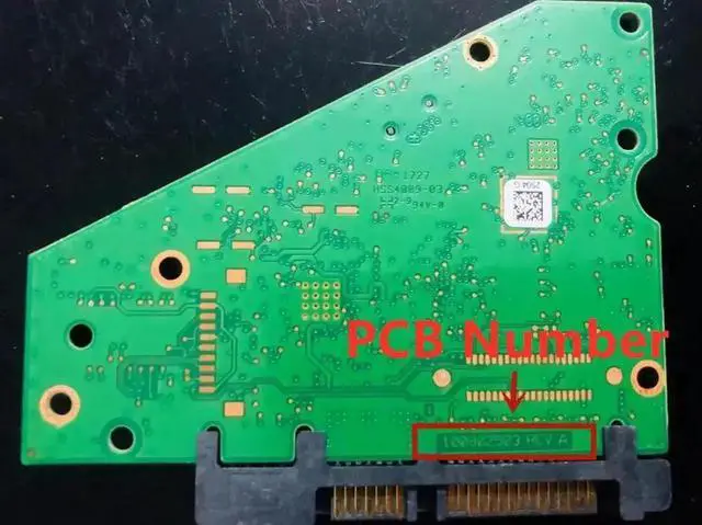 Alt view image 3 of 3 - HDD PCB Logic Board 100802503 for Seagate 3.5 Inch SATA HDD 8TB Hard Drive Data Recovery Repair
