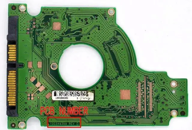 Alt view image 2 of 3 - HDD PCB Logic Board 100349359 REV D REV B 100380385 for Seagate Notebook Hard Drive Repair