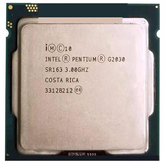 Main image of Pentium G2030 SR163 3.00GHz 3M Dual-Core CPU Processor LGA 1155