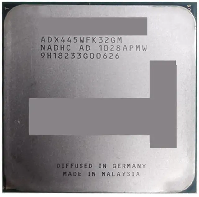 Main image of AMD Athlon II X3 445 3.1GHz Triple-Core Processor ADX445WFK32GM Socket AM3 938-Pin CPU