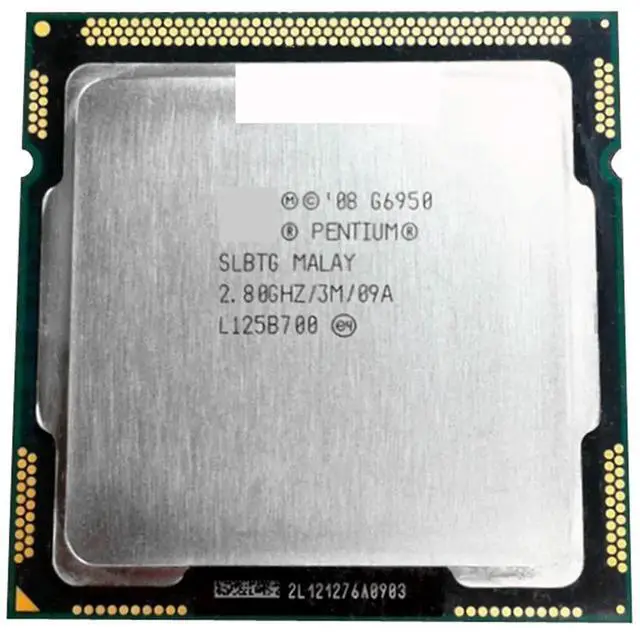 Main image of Pentium G6950 Processor 2.8GHz 3MB Cache LGA1156 Dual-Core 73W Desktop CPU