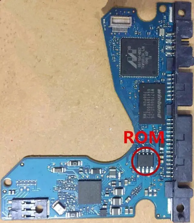Alt view image 2 of 3 - HDD PCB Logic Board 100809471 REVA for Seagate ST1000LM035 ST2000LM007 ST500LM030 Hard Drive