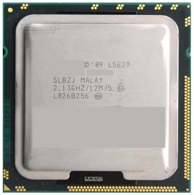 Main image of Xeon L5639 2.13GHz Six-Core LGA1366 Server CPU Processor 12MB L3 Cache