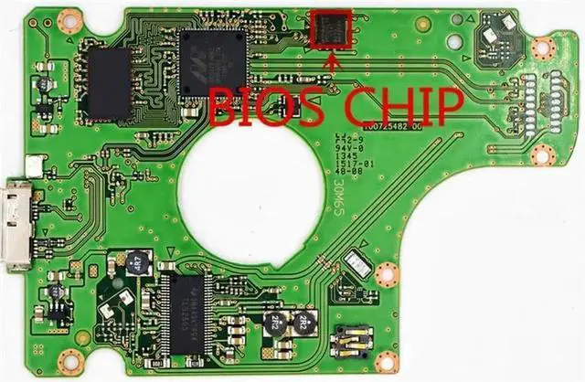Alt view image 2 of 3 - 100725482 M8U_REV07 R00 HDD PCB Board for Samsung Seagate SA 2.5" Notebook Hard Drive ST1000LM025 ST500LM012 ST1000LM024
