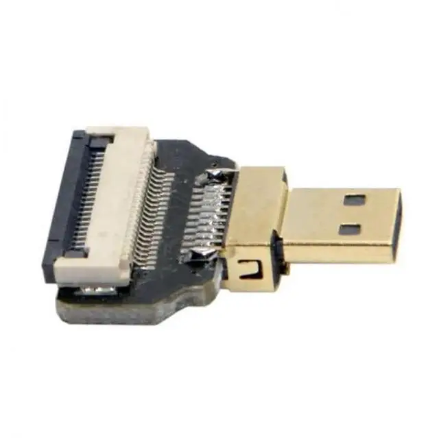 Alt view image 2 of 7 - FPV Micro HDMI Type D Male Connector Standard Straight for FPV HDTV Multicopter Aerial Photography