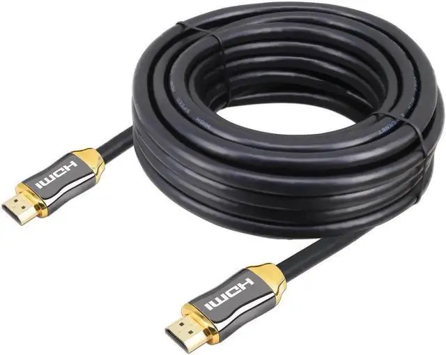 Alt view image 2 of 4 - 25ft Ultra High Speed HDMI Cable, 4K@60Hz, 18Gbps, Ethernet, 3D, ARC, CL3 Rated, 24K Gold-Plated Connectors, Full HD Latest Version