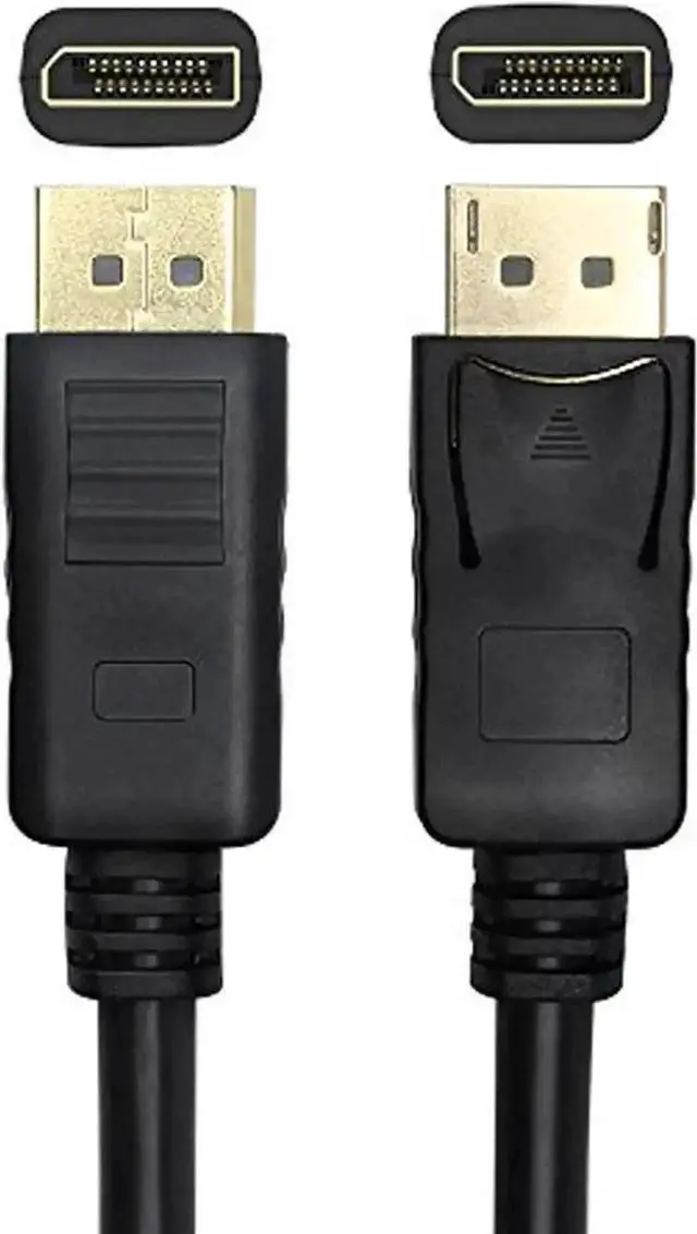 Main image of 3.3ft DisplayPort to DisplayPort Cable, Male to Male DP High-Definition Cord, 4K Ultra HD Video Transmission Cable for Computer, Monitor, Graphics Card, PC and Gaming Display