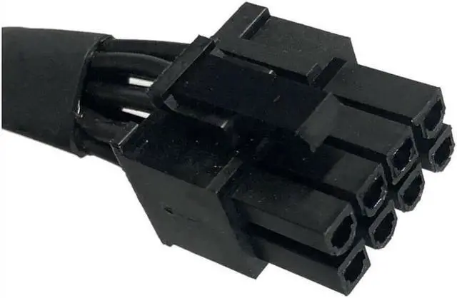 Alt view image 3 of 3 - Braided 8 Pin to Dual 8Pin (6+2) PCIe VGA Power Cable, Modular GPU Splitter Cord for EVGA SuperNOVA 80 PLUS PSU