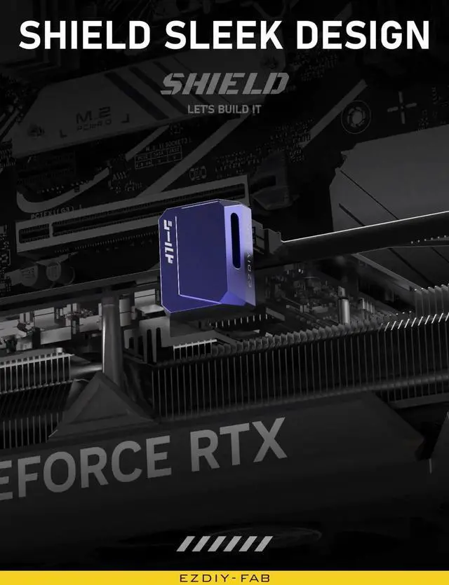 Alt view image 7 of 7 - 90 Degree Right Angle 12VHPWR Adapter, PCIe 5.0 12+4Pin 16Pin 12V-2x6 GPU Power Connector, 600W High Power STD Type Purple Converter, Compatible with RTX 3090Ti 4070Ti 4080 4090, 1 Pack