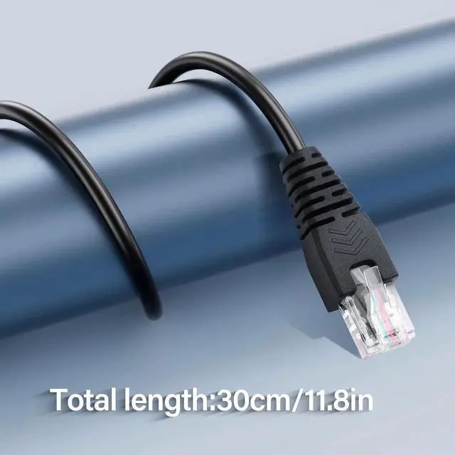 Alt view image 3 of 6 - RJ45 Male to 4 Pin Screw Terminal Adapter, Solderless Terminal Block Connector, 3456 Pinout Network Signal Transmission Extension Adapter for Monitoring & Weak Current Wiring