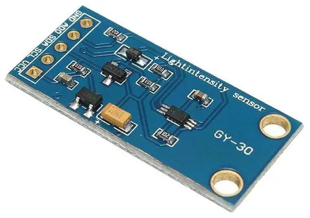 Alt view image 2 of 7 - 3PCS GY-30 BH1750FVI Digital Light Sensor Module, 3-5V High Precision 0-65535 Lux Ambient Light Intensity Detection Sensor Module