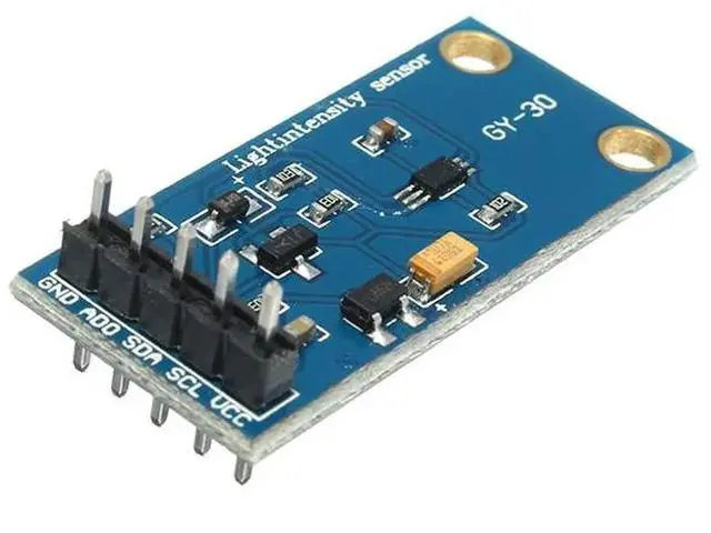 Alt view image 5 of 7 - 3PCS GY-30 BH1750FVI Digital Light Sensor Module, 3-5V High Precision 0-65535 Lux Ambient Light Intensity Detection Sensor Module