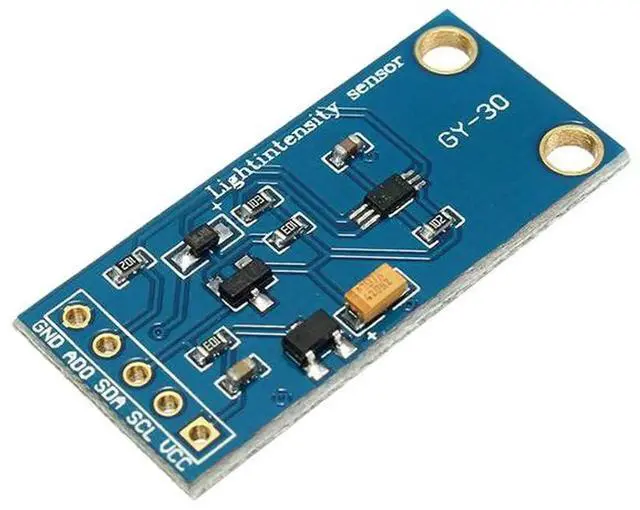 Alt view image 6 of 7 - 3PCS GY-30 BH1750FVI Digital Light Sensor Module, 3-5V High Precision 0-65535 Lux Ambient Light Intensity Detection Sensor Module