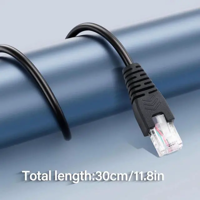 Alt view image 6 of 6 - RJ45 Male to 4 Pin Screw Terminal Adapter, Solderless 1234 Pinout Terminal Block Connector, Ethernet Signal Transmission & Extension Adapter for Weak Current and Monitoring Wiring