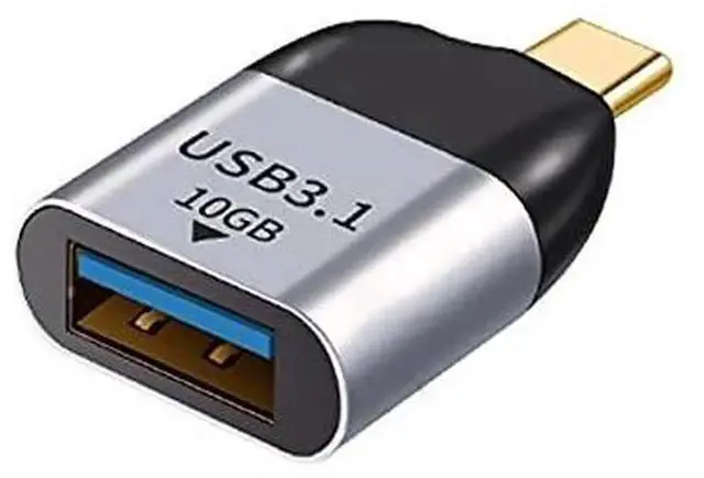 Main image of USB-C Female to Mini DisplayPort Adapter, 4K@60Hz UHD Video Converter, Type C Female to Mini DP Sink Connector, Compatible with Laptop, Tablet, Phone for HDTV Monitor Display