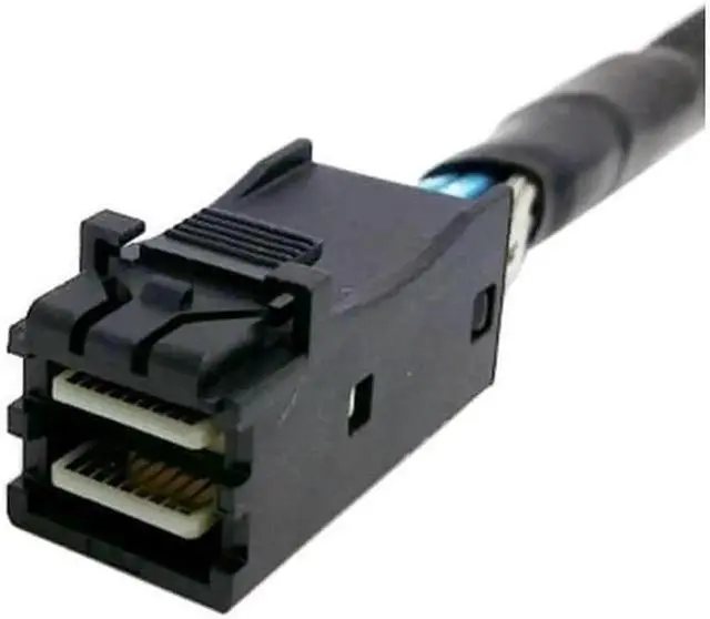 Alt view image 7 of 7 - 0.5M U.2 SFF-8639 NVMe PCIe SSD Cable, SFF-8643 Mini SAS HD to U.2 SFF-8639 Adapter Cable for Motherboard M.2 SSD Expansion