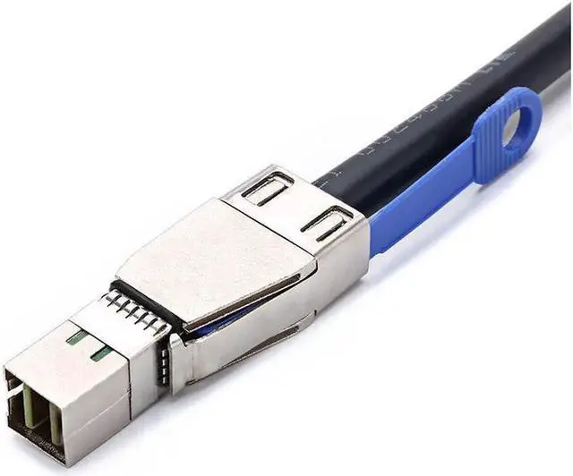 Alt view image 4 of 7 - Mini Sas 36Pin Sff 8643 To Sff 8644 mini-sas Server Hard Drive Transmission Adapter data Raid cable 6.6FT/2m