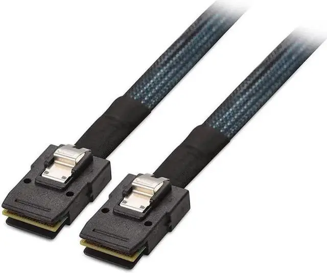 Main image of 1.6Ft Internal Mini SAS to Mini SAS Cable, Direct Connect Server Internal Data Cord for Storage System