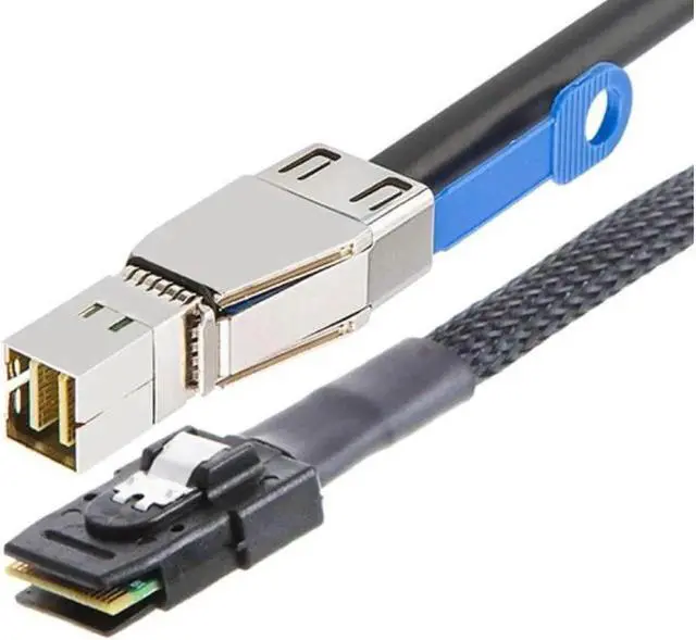 Main image of 1M 12Gbps SFF-8644 to SFF-8087 Adapter Cable, Mini SAS HD 36Pin to Mini SAS Server Hard Drive Internal Data Cable