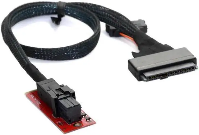 Main image of U.2 SFF-8639 NVMe PCIe SSD Adapter & Cable Kit, High Speed U.2 Expansion Set Compatible with Intel SSD 750 Series