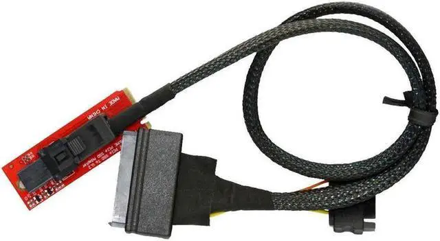 Alt view image 2 of 7 - U.2 SFF-8639 NVMe PCIe SSD Adapter & Cable Kit, High Speed U.2 Expansion Set Compatible with Intel SSD 750 Series