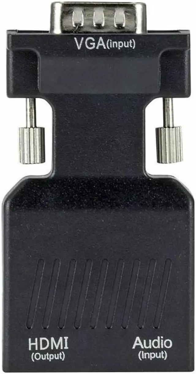 Main image of VGA Male to HDMI Female Converter with Audio Port, 1080P Full HD VGA to HDMI Adapter Signal Output Converter for PC Laptop Monitor Projector