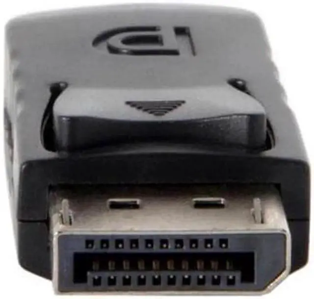Alt view image 3 of 7 - Black DisplayPort Male to Mini DisplayPort Female Adapter, DP to Mini DP Converter for HDTV Monitor Displays
