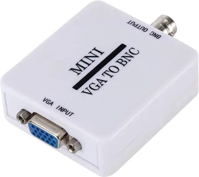 Alt view image 2 of 6 - COFIER VGA to BNC Converter, 1080P HD VGA to BNC Adapter Support NTSC PAL Output Surveillance Security Video Converter