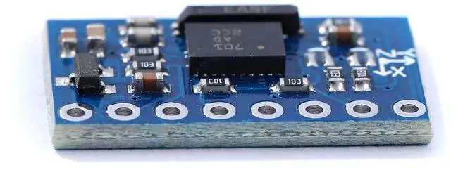 Alt view image 4 of 5 - BNO055 9-Axis 9DOF Attitude Sensor Module, Integrated Gyroscope Accelerometer Geomagnetic Magnetometer High Precision AHRS IMU Module