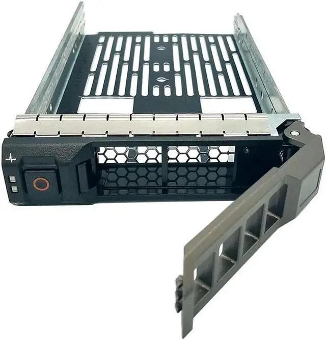 Alt view image 2 of 7 - New 2-Pack 3.5 Inch SAS SATA Hard Drive Tray Caddy Compatible with Dell 11th 12th 13th Gen PowerEdge Servers R310 T310 R410 T410 R415 R510