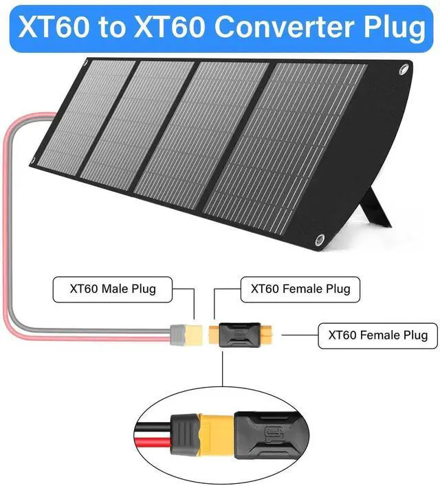 Alt view image 2 of 6 - 2 Pack XT60 Female to Female Connector Adapter, XT60 Wireless Coupler for RC FPV Drone Airplane Toy Car Lipo Battery Charger