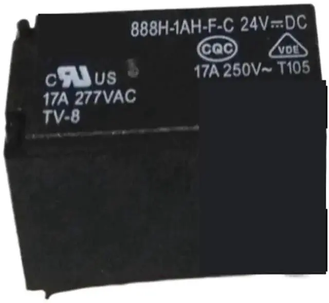 Main image of 888H-1AH-F-C 888HN-1AH-F-C 24VDC Power Relay, 17A 6Pins Electromagnetic Relay