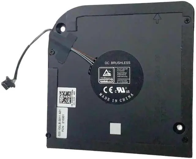 Main image of Laptop CPU Cooling Replacement Fan for Dell Latitude 15 5520 E5520 Precision 3560 Series, 5V 4PIN DFS5K22305283J FN6B 0DXJNV