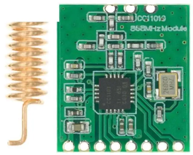 Main image of CC1101 Wireless RF Transceiver Module 868MHz Long Distance Transmission SPI Interface Low Power M115 Support FSK GFSK ASK OOK MSK 64-Byte Data Packet