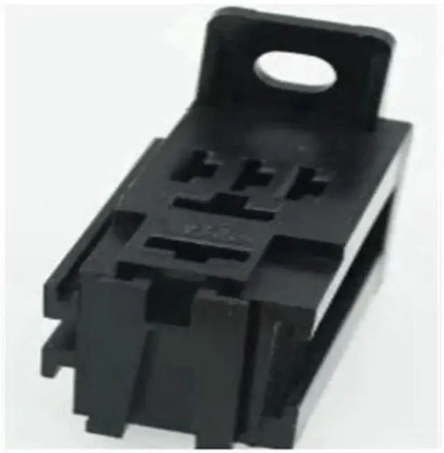 Main image of 2Pcs 4Pin Car Relay Socket with Wire Copper Terminal Female Plastic Automobile Relay Holder
