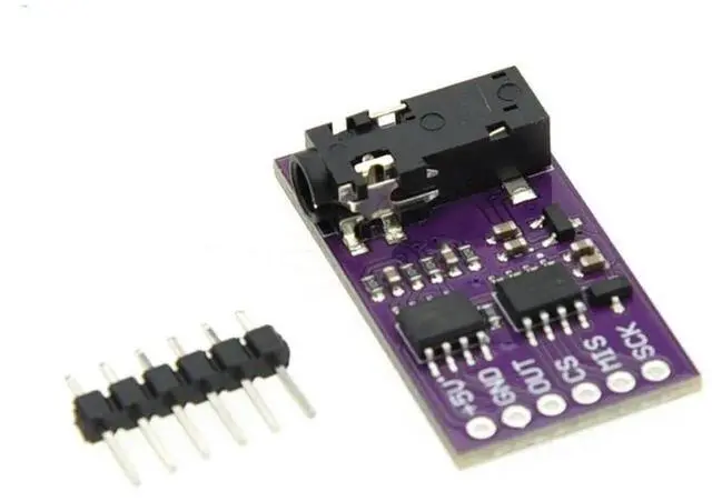 Main image of MCU-6701 GSR Skin Sensor Module Analog SPI EDA Galvanic Skin Response Detection Module