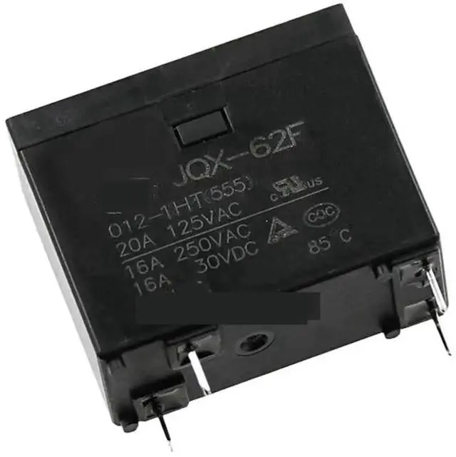 Main image of JQX-62F HF62F Power Relay 005-1HT 012-1HT 024-1HT DC 5V 12V 24V 1HT Relay Module