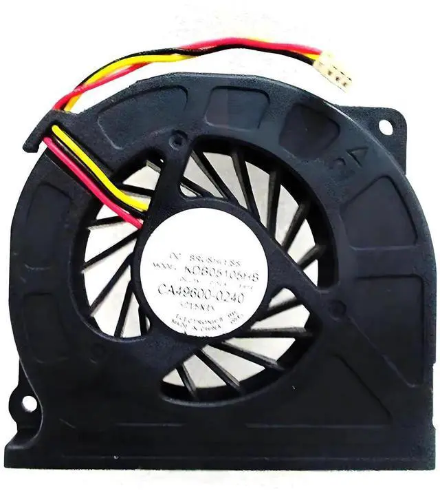 Main image of Replacement CPU Cooling Fan for Fujitsu Lifebook NH900 AH550 AH551 AH701 SH560 SH760 S769 E751 E752 E780 TH700 T730 T731 T900 T901 Series, 5V 3PIN CA49600-0241 KDB05105HB