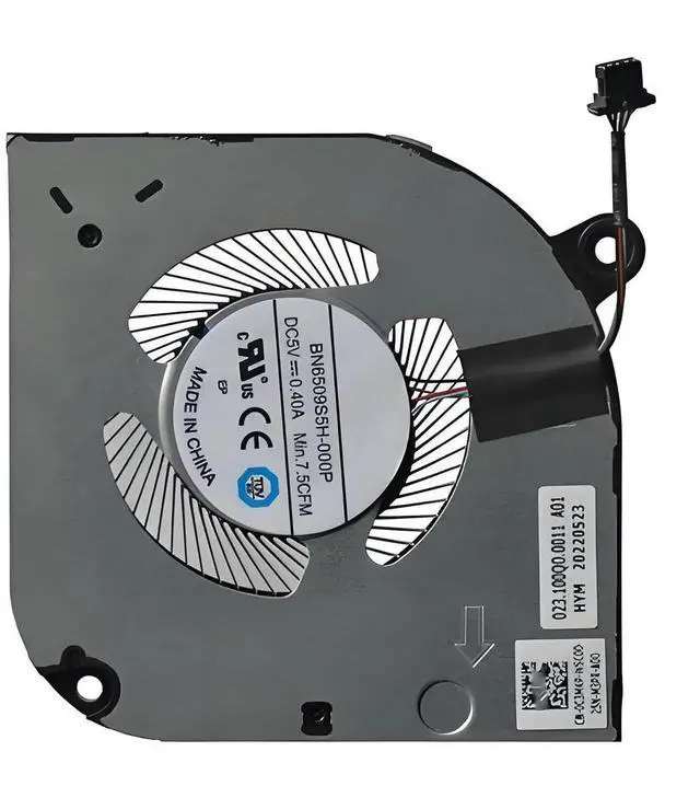 Main image of RTX3060 CPU GPU Cooling Fan Replacement for Dell Inspiron 16 Plus 7620 RTX3060, 5V 0.4A 4Pin BN6509S5H-000P BN8508S5H-001P 0C3MKP 0V7P3C