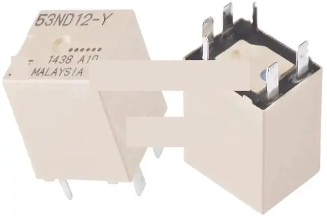 Main image of FBR53ND12-Y Automotive Relay 12VDC, 30A 40A 6 Pins FBR53ND12-Y-HW High Current Car Relay