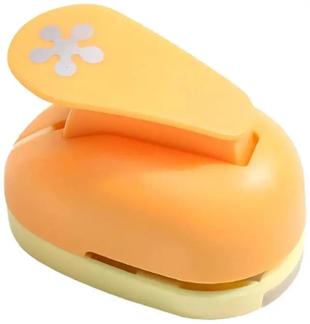 Main image of Large Flower Craft Punch Vivid Color Handmade Paper Punch Cutter for Kids Scrapbooking DIY Art Paper Craft Projects