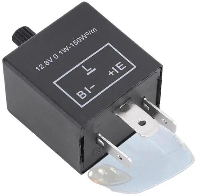 Main image of 12V 3 Pin CF-13 LED Flasher Relay JL-02 Automotive Turn Signal Light Relay CF-13