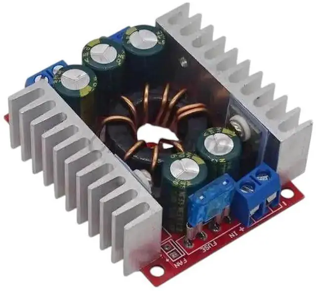Main image of 15A DC-DC Buck Converter, 4~32V Input to 1.2~32V Adjustable Output Step Down Voltage Regulator, Support 3.3V 5V 12V 24V Power Supply