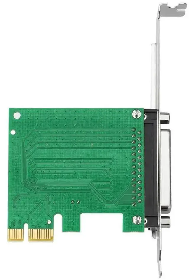 Alt view image 3 of 4 - PCIe to Parallel Port Card, PCI Express IEEE 1284 DB25 LPT1 Printer Controller Adapter Card