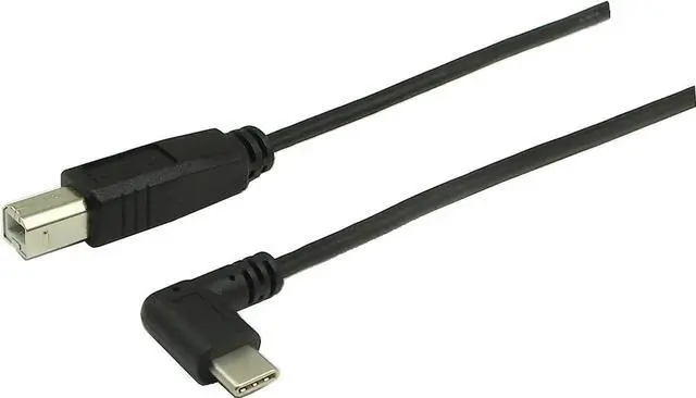 Alt view image 5 of 6 - 18Inch 90 Degree Right Angle USB 2.0 Type C to USB B Printer Cable, USB-C to USB-B High Speed Data Sync Cord for Printer, Scanner