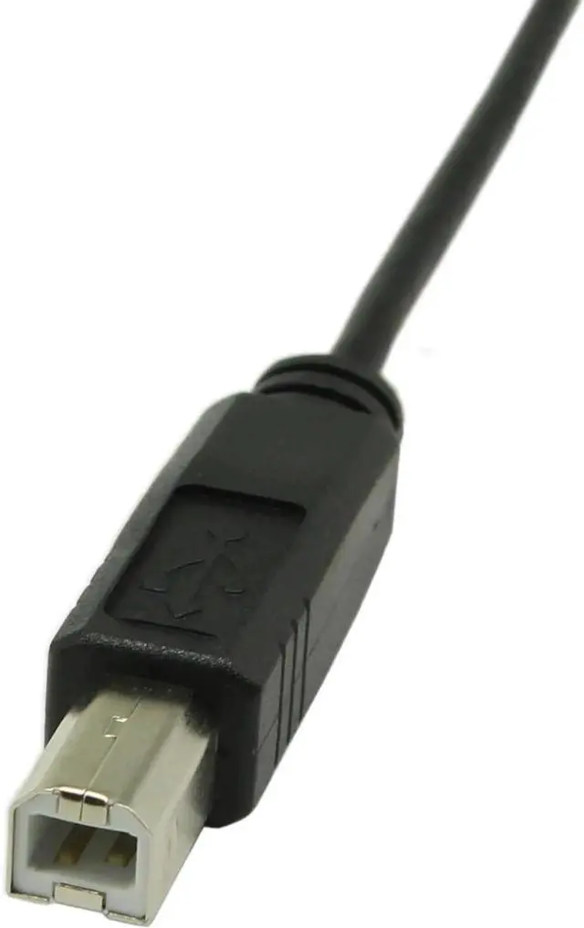 Alt view image 3 of 6 - 18Inch 90 Degree Right Angle USB 2.0 Type C to USB B Printer Cable, USB-C to USB-B High Speed Data Sync Cord for Printer, Scanner
